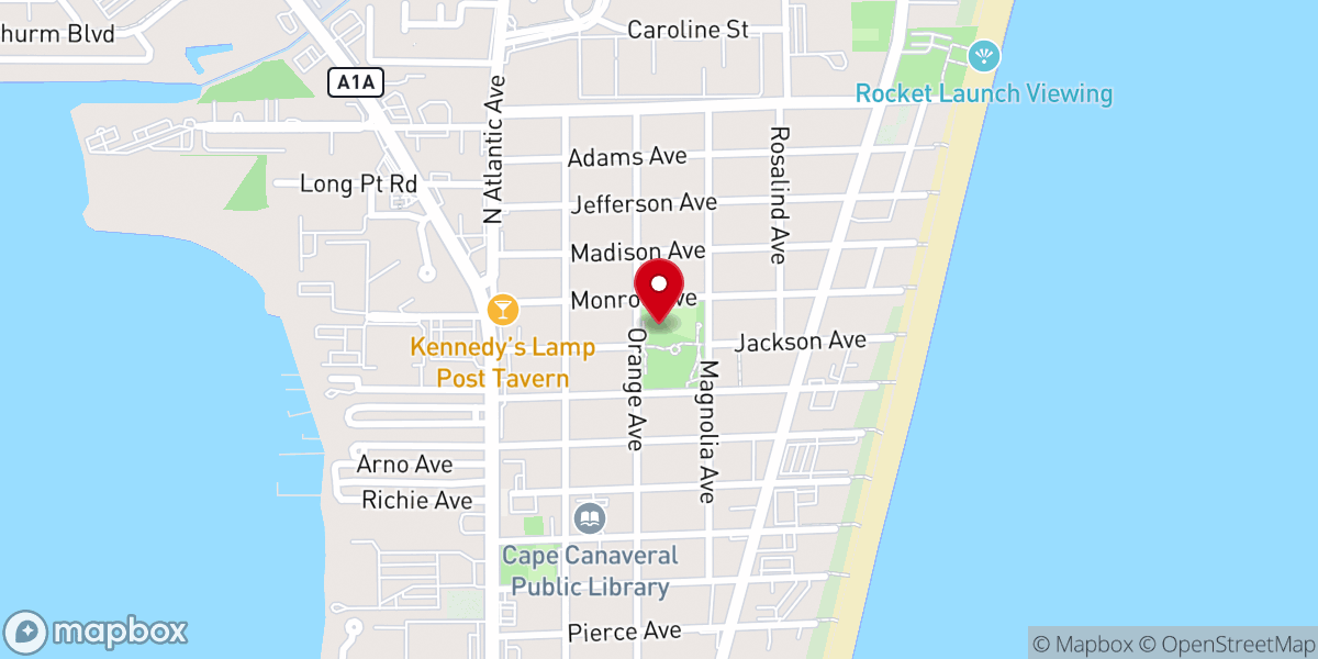 Map showing location of CrossPointe Coast | Cape