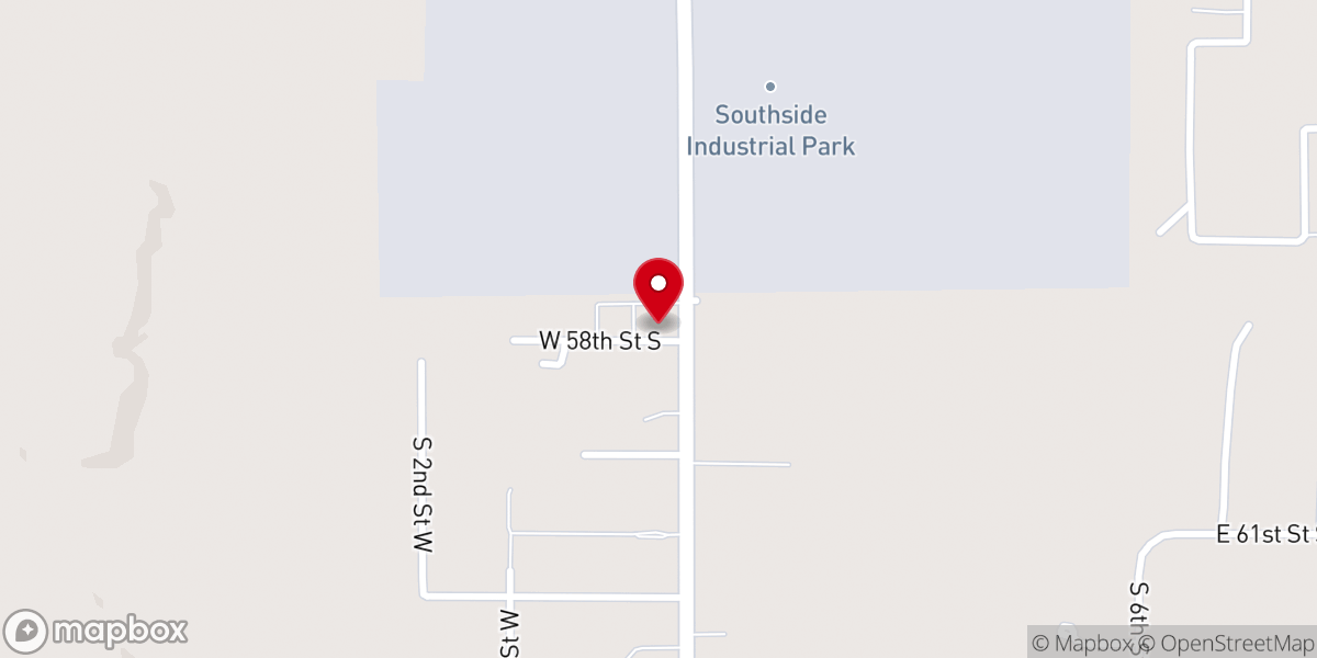 Map showing location of New Hope Church