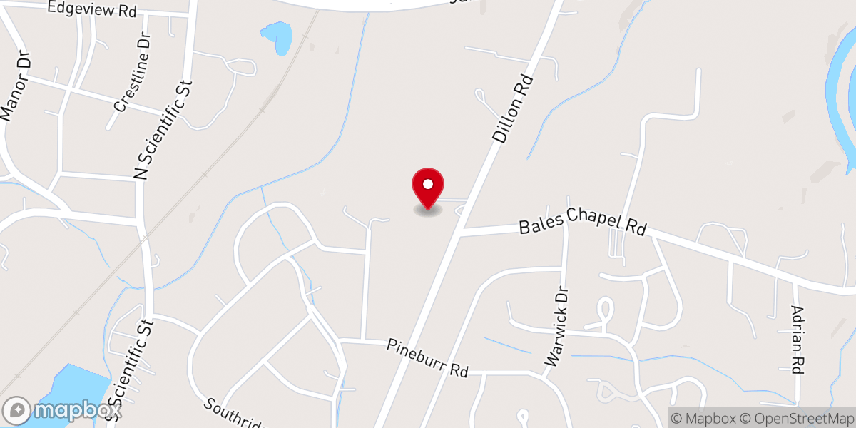 Map showing location of Welcome To Debre Mehret Medhane Alem EOT Church Peidmont, NC