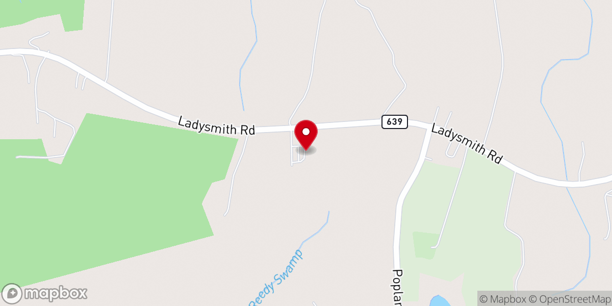 Map showing location of St. Mary of the Annunciation Roman Catholic Church