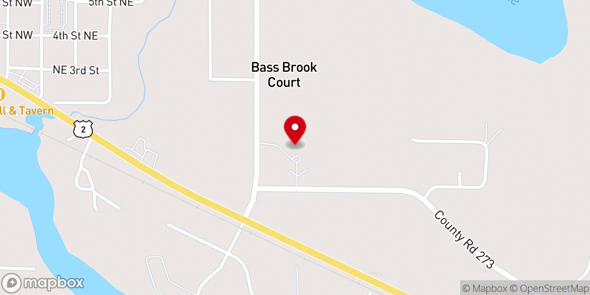 Map showing location of Our Redeemer Lutheran Church