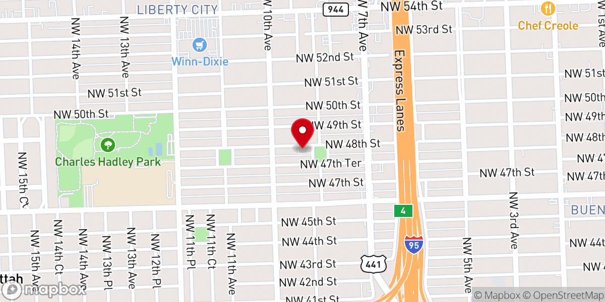 Map showing location of St Mary's Wesleyan Methodist Church