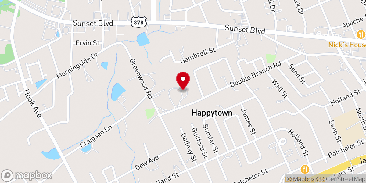 Map showing location of Disciple Christian Motorcycle Company