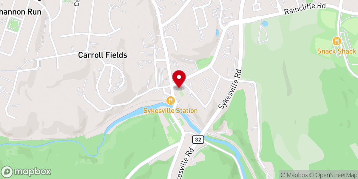 Map showing location of Saint Josephs Roman Catholic Church