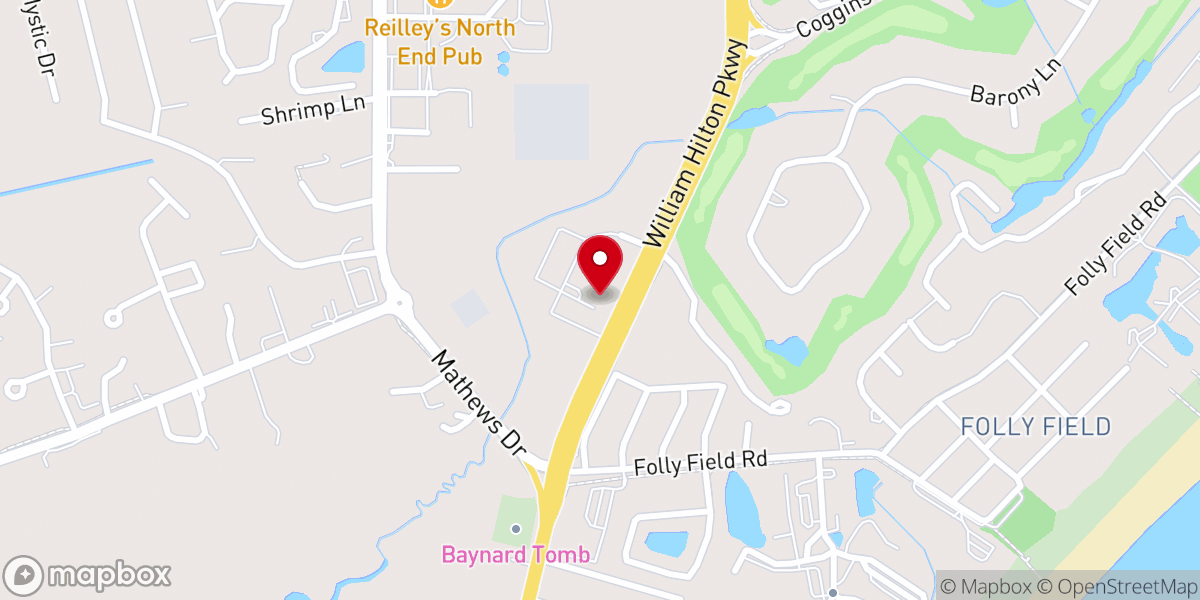 Map showing location of Hilton Head Choral Society