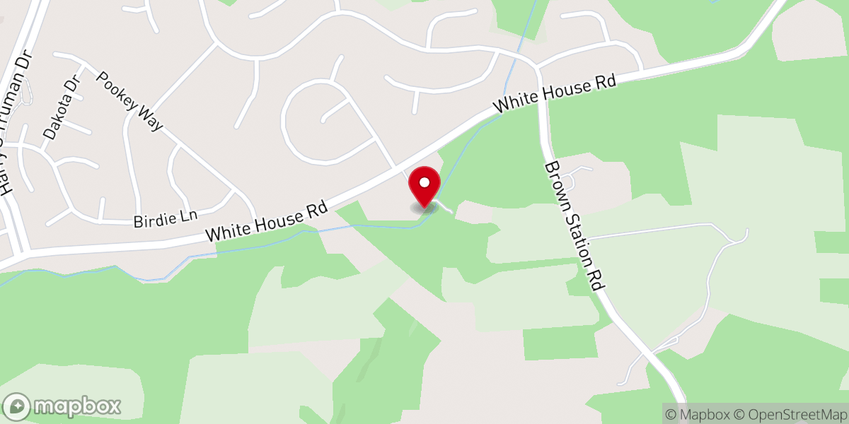 Map showing location of Victory Fellowship Church Inc