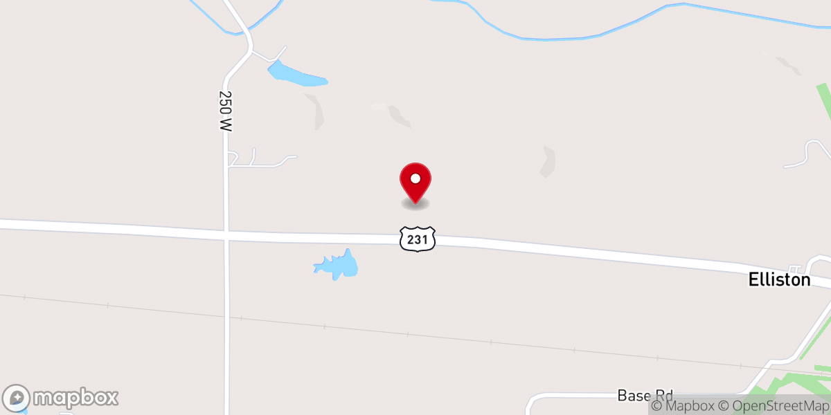 Map showing location of Faith Christian Church