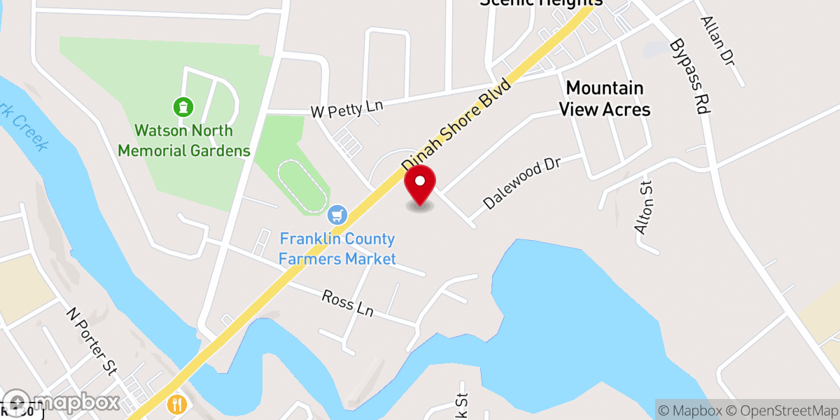 Map showing location of Iglesia De Dios De La Profecía
