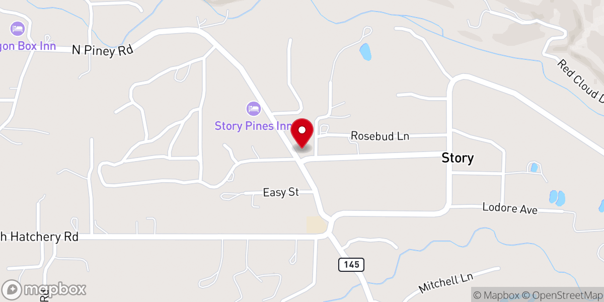 Map showing location of Grace Chapel Church