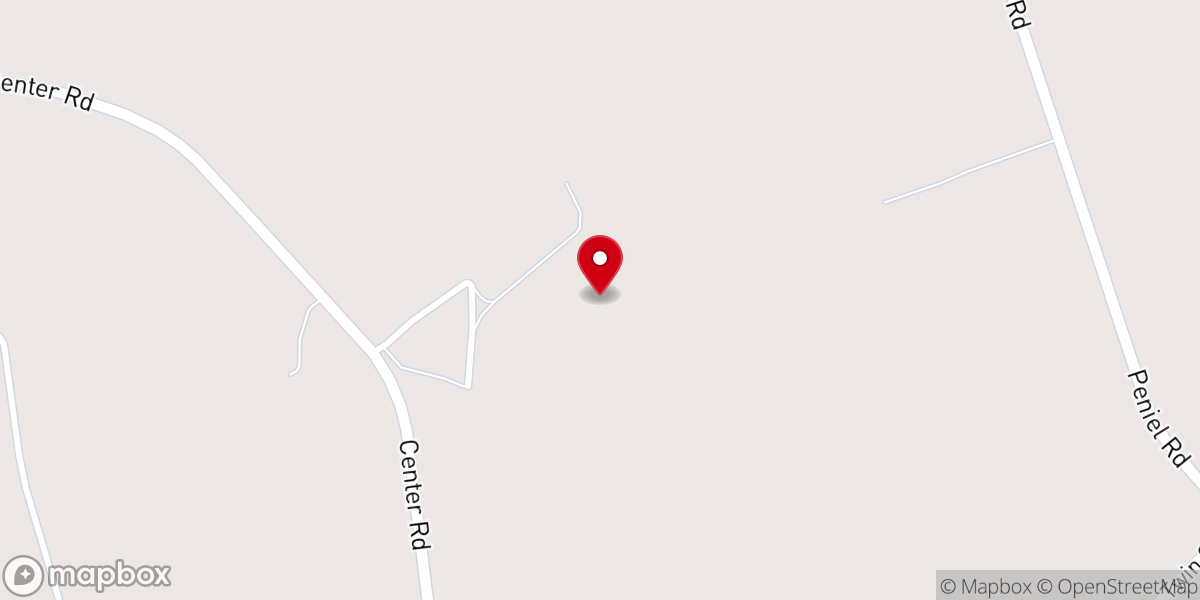 Map showing location of Glenview Farm Events