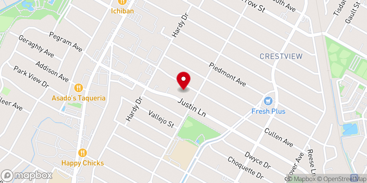 Map showing location of Progressive Youth Collective