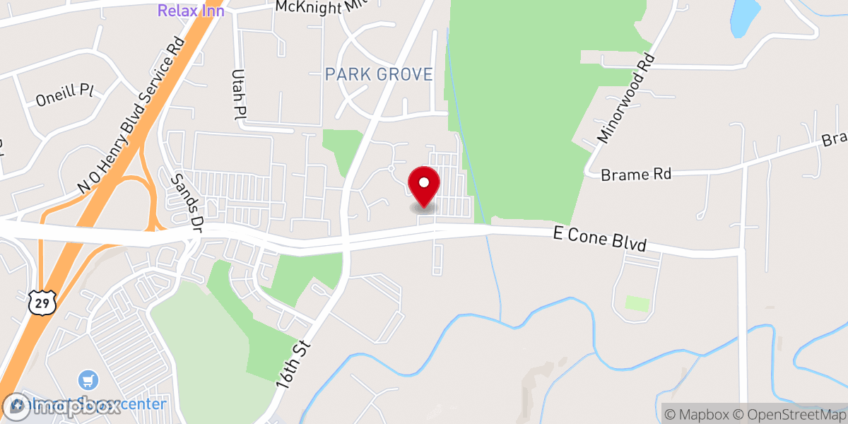Map showing location of Evangel Word Ministries
