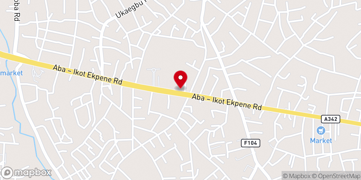 Map showing location of Redeemed Pentecostal Church Inc