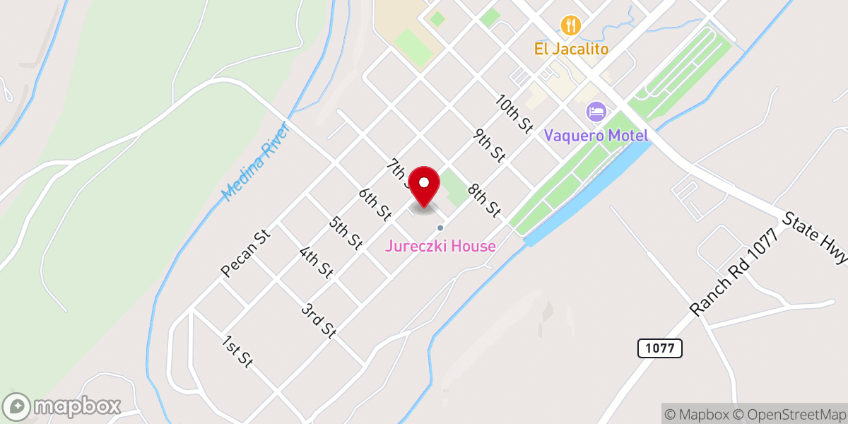 Map showing location of Saint Stanislaus Catholic Church