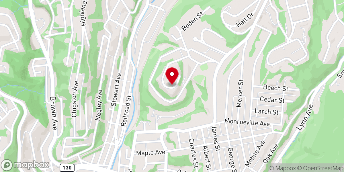 Map showing location of Ekklesia Church Inc