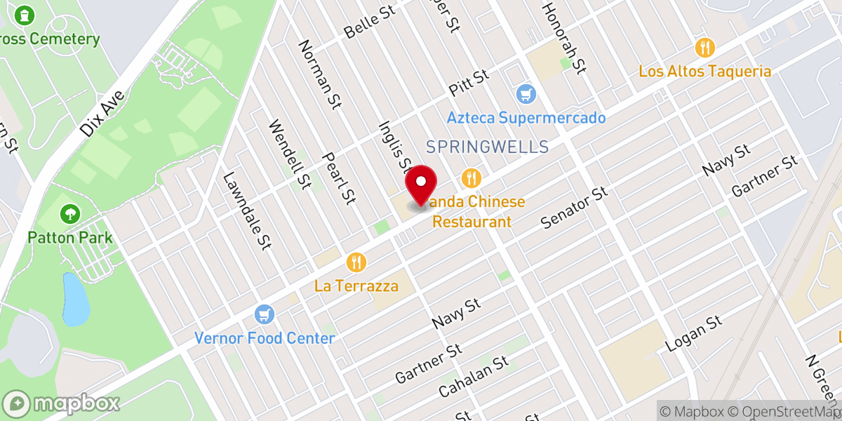 Map showing location of St Gabriel's Catholic Church