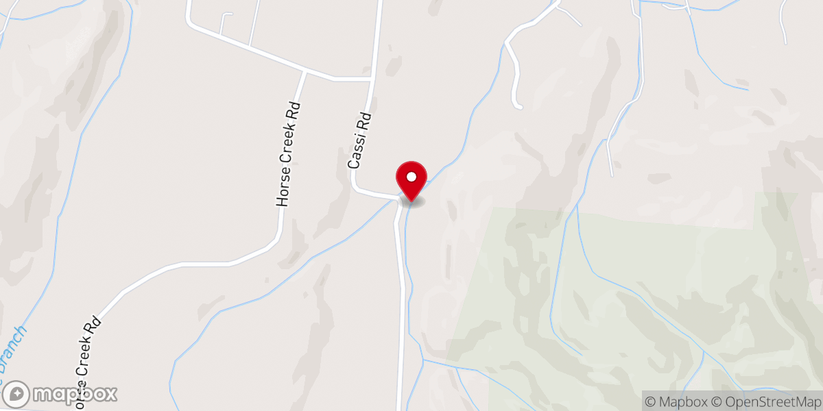 Map showing location of Casi Full Gospel Church
