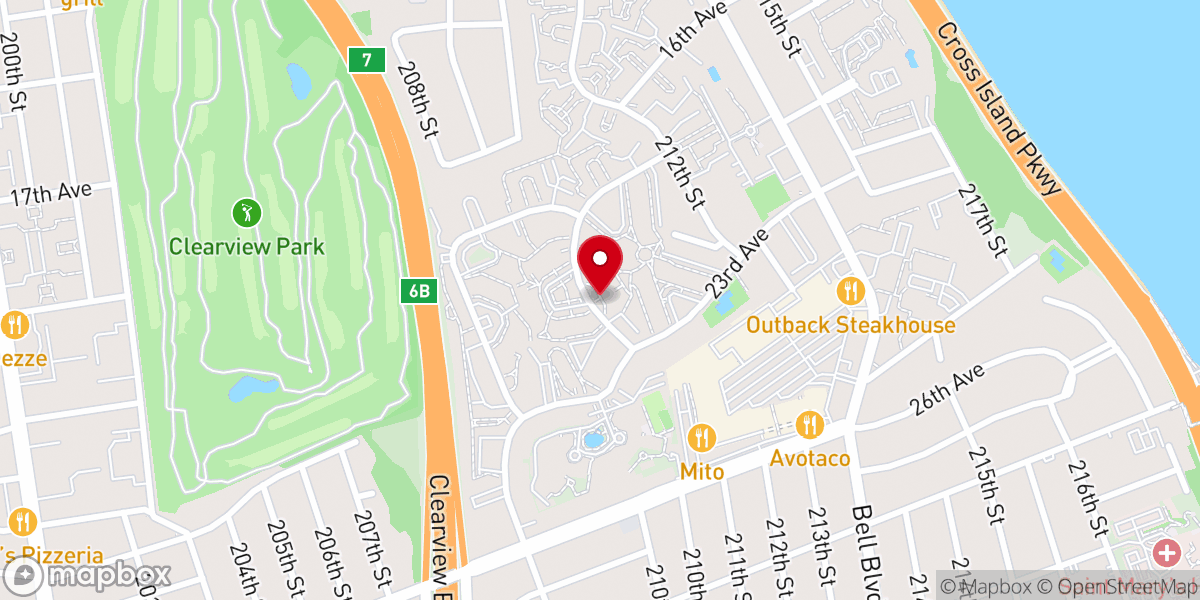 Map showing location of Grace Presbyterian Church of New York Inc