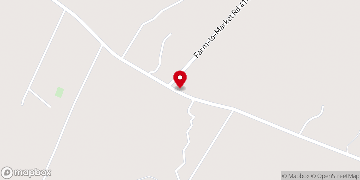 Map showing location of Good Hope Church