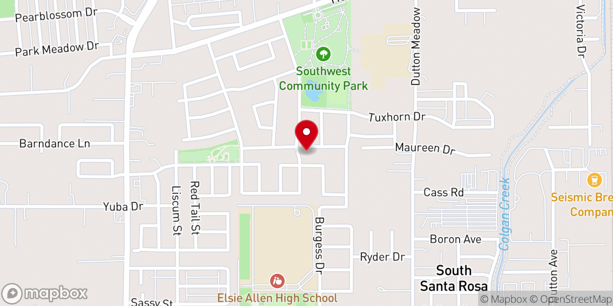 Map showing location of Iglesia Cristiana Tiempo De Decision