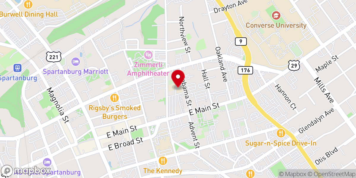 Map showing location of St. Paul the Apostle Catholic School