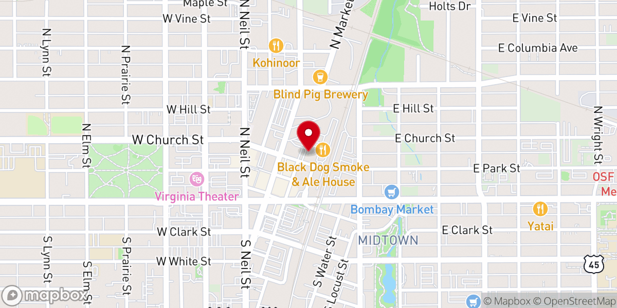 Map showing location of The Grove Church
