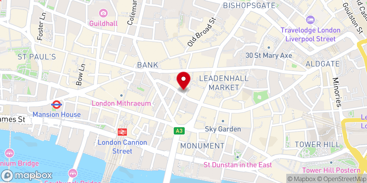 Map showing location of IMPRINT Church London: St Edmund the King