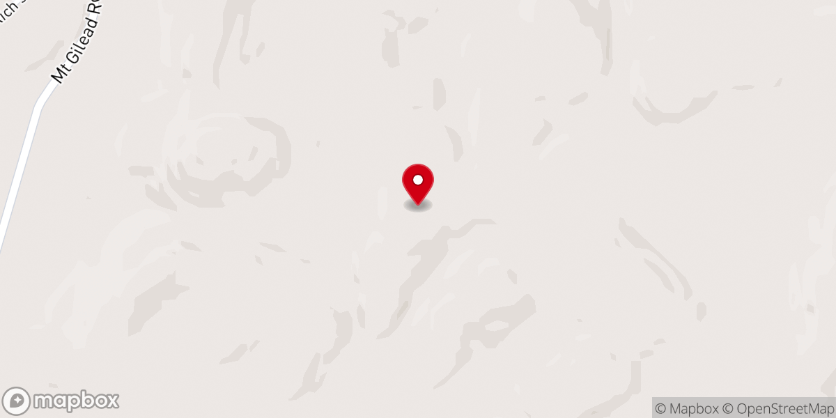 Map showing location of Mamre Baptist Church