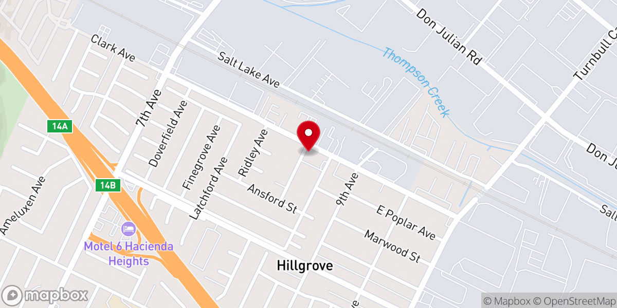 Map showing location of Iglesia Comunidad Misionera Cristiana