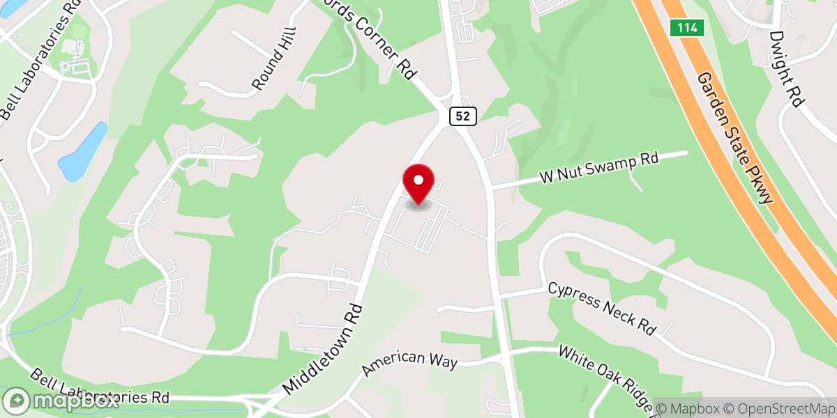 Map showing location of Church of St. Catharine