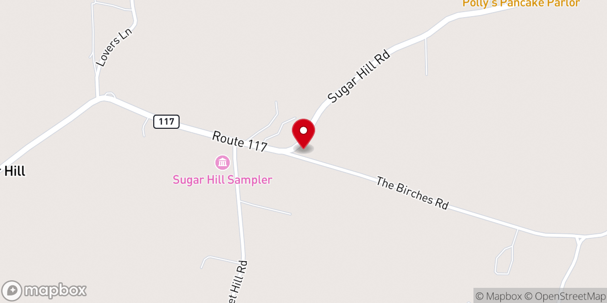 Map showing location of St. Matthew's Chapel
