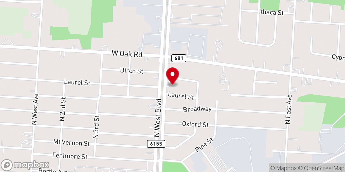 Map showing location of Christian Love Church