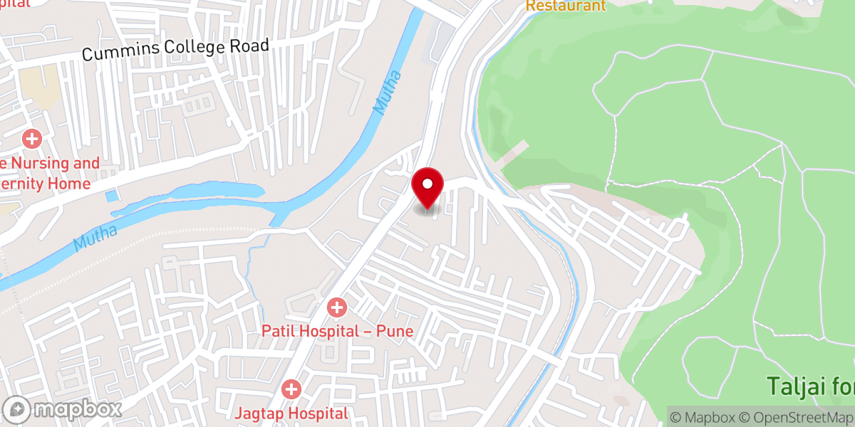 Map showing location of St. John Berchmans’ Catholic Church