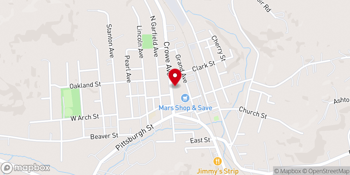 Map showing location of Advance Community Church