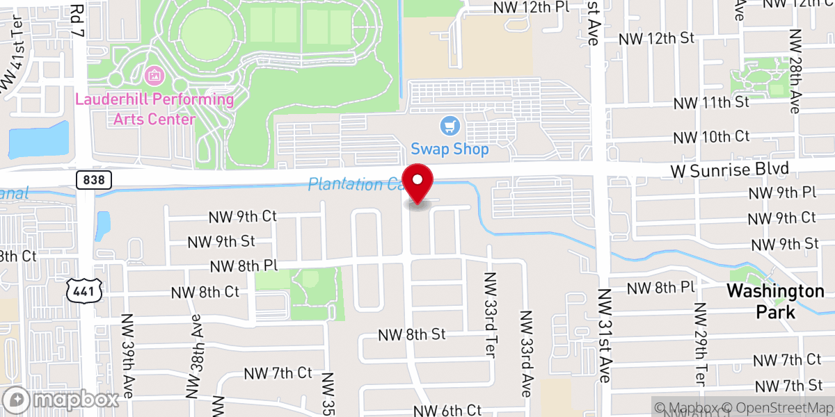 Map showing location of Church of the Lord Jesus