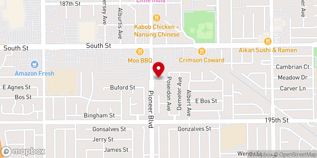 Map showing location of 생수의강 선교교회 - Living Water Mission Church