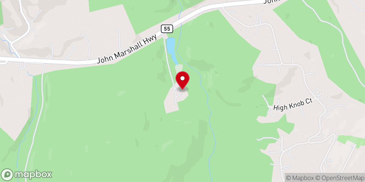 Map showing location of Self-Realization Fellowship