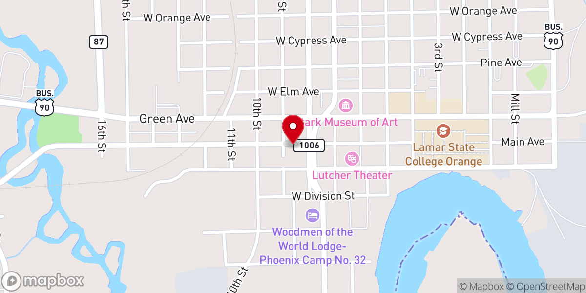Map showing location of Full Gospel Holy Temple