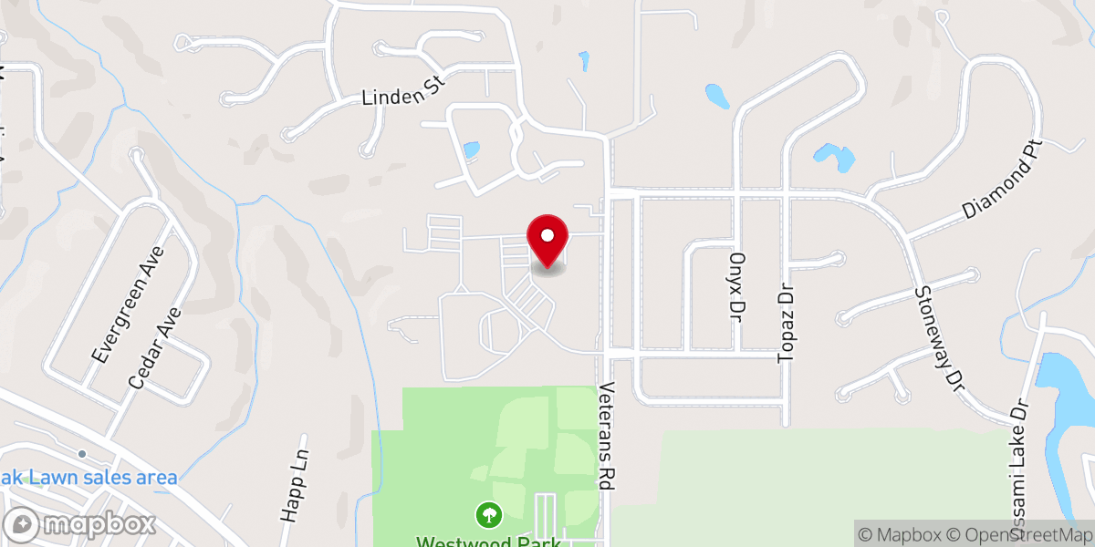 Map showing location of Morton Apostolic Christian Church