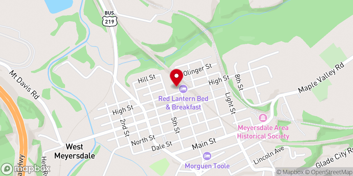Map showing location of St Philip & James Catholic Church