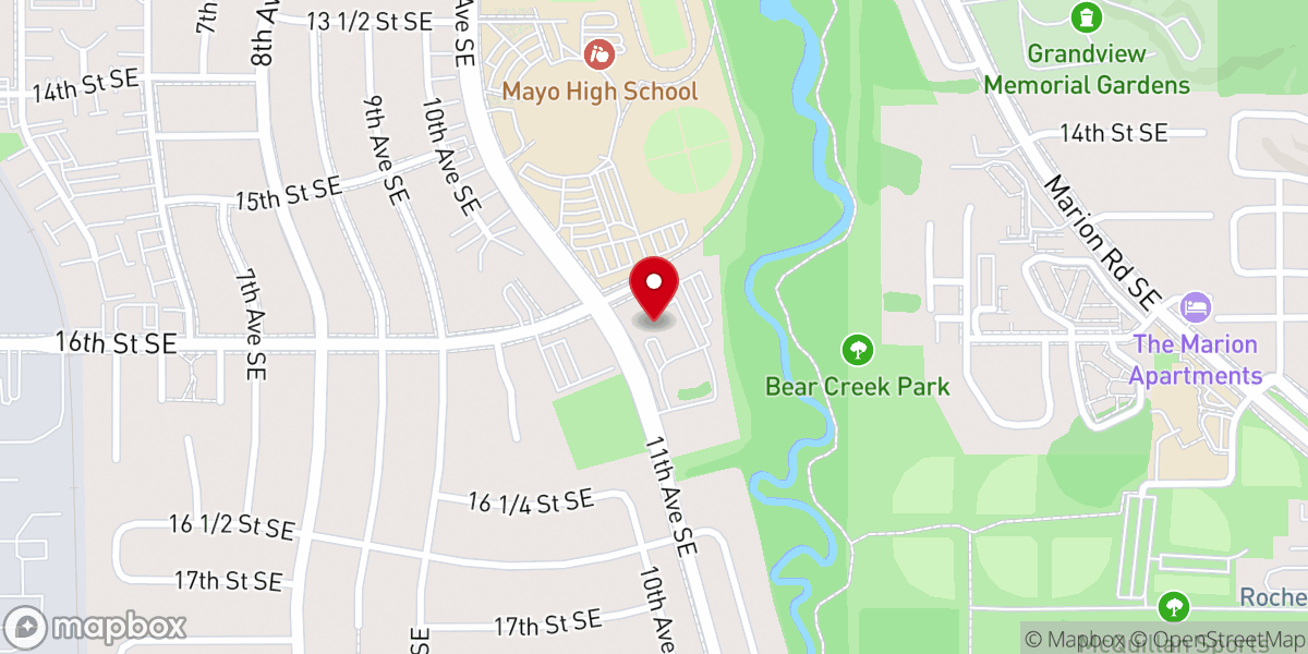 Map showing location of Church of the Resurrection