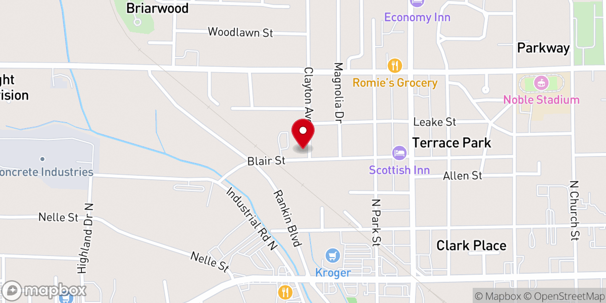 Map showing location of Inspirational Community Church