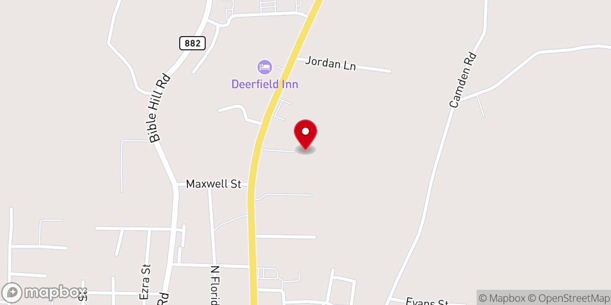 Map showing location of St Regina Catholic Church