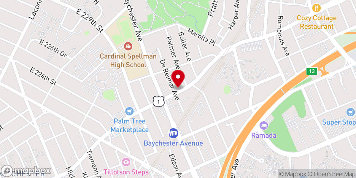 Map showing location of Grace Assembly Deliverance Temple