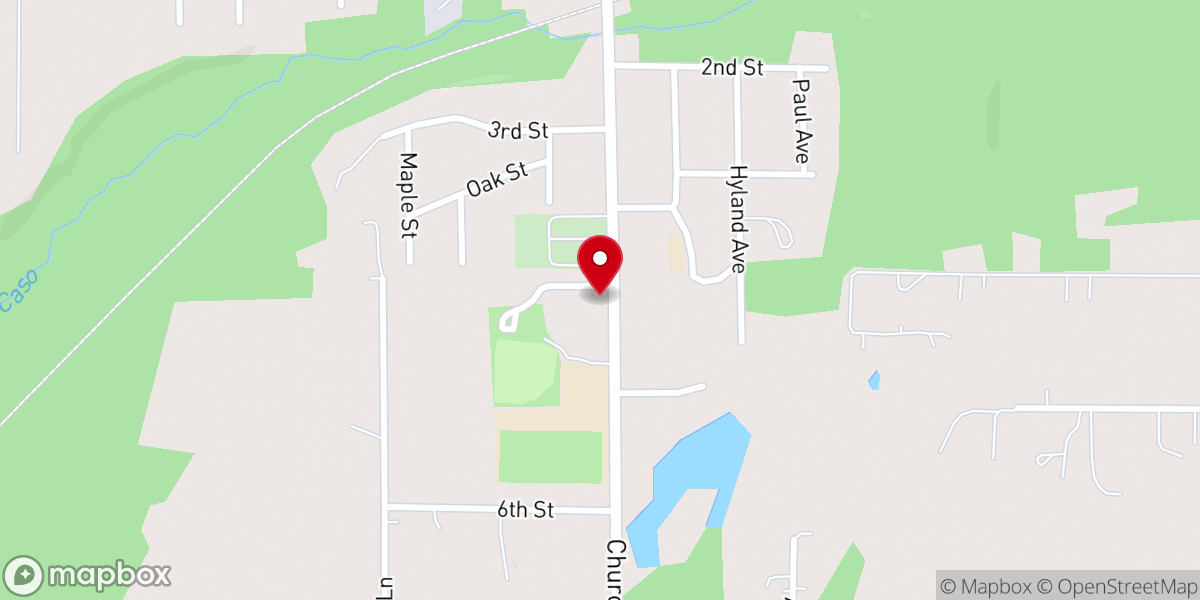 Map showing location of Moxie’s Supper Club