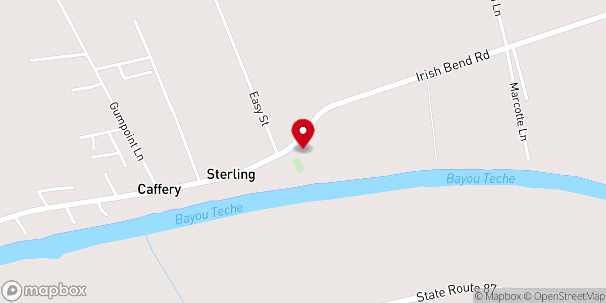 Map showing location of Saint John Church