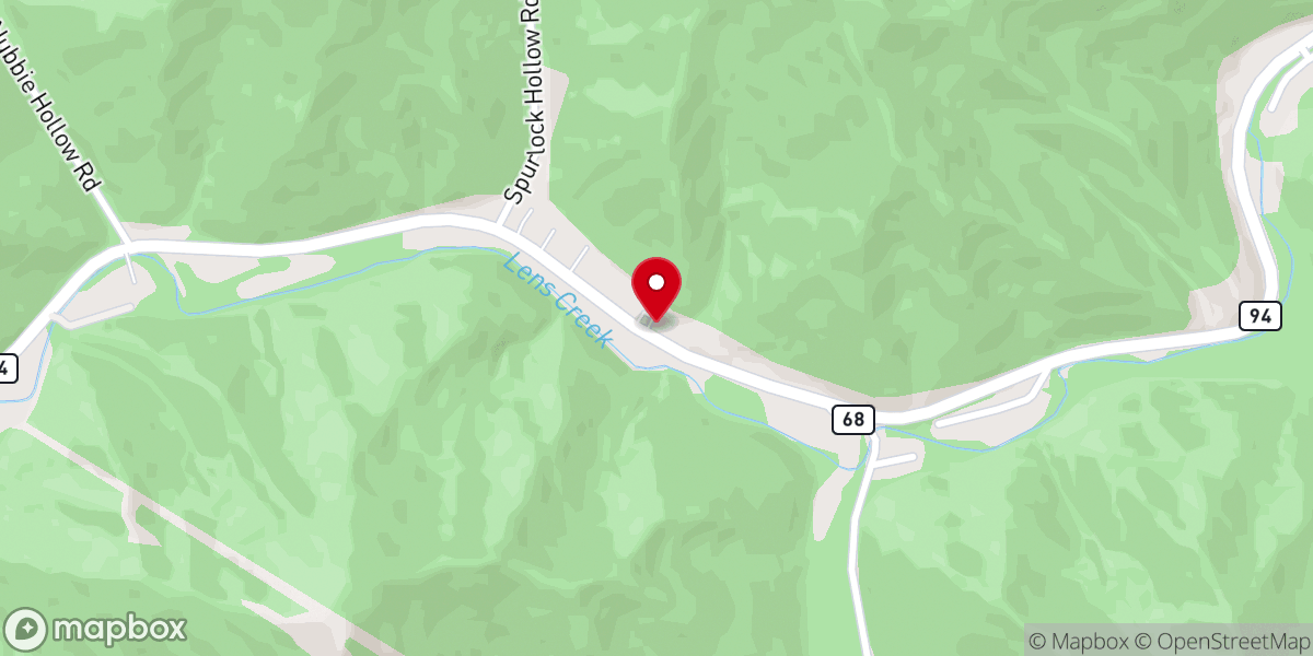 Map showing location of Clark David