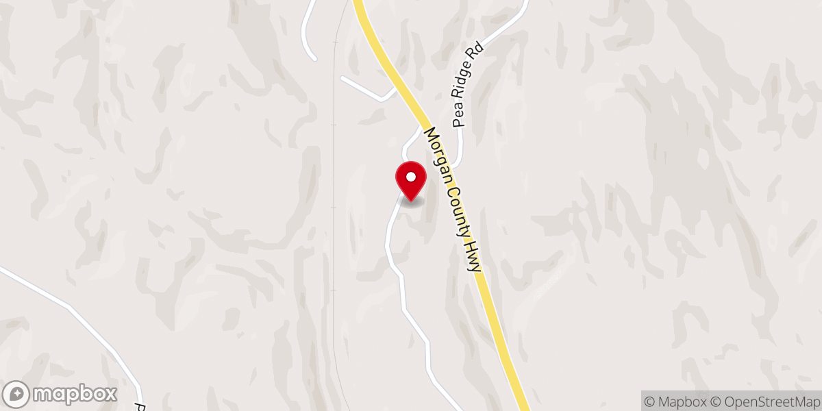 Map showing location of Sunbright Church Of God Of Prophecy