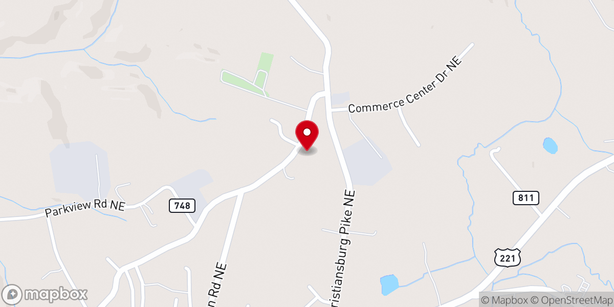 Map showing location of All Saints Roman Catholic Church