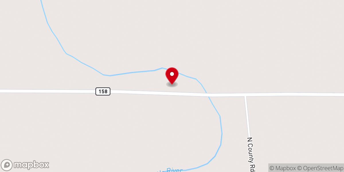Map showing location of Little River Chapel